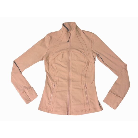 EXCELLENT Lululemon Define Jacket Quicksand Full-Zip Yoga Athletic Size 6 - Picture 10 of 10